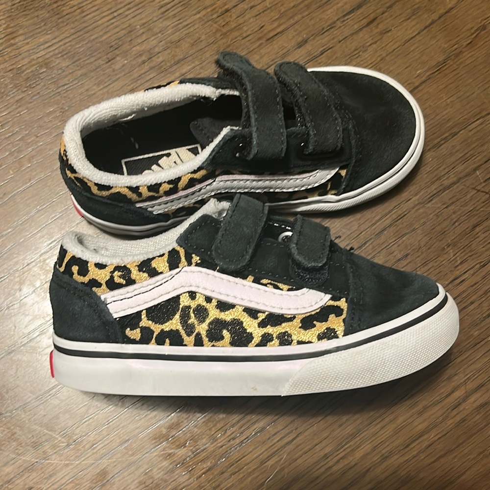 Toddler Cheetah Vans